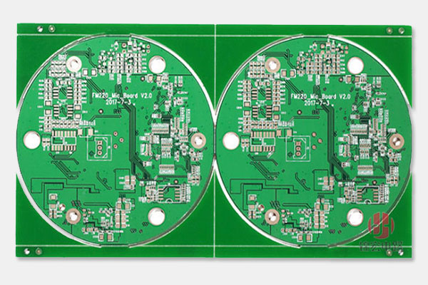 雙面噴錫圓形PCB線(xiàn)路板