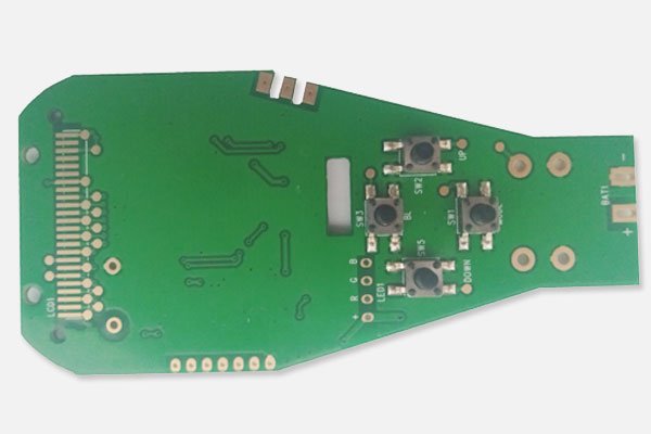體溫槍線(xiàn)路板,電子體溫槍pcb電路板